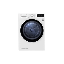 Veļas mazgājamā  mašīna LG | Dryer Machine | RH80V3AV6N | Energy efficiency class D | Front loading | 8 kg | LED | Depth 69 cm | Wi-Fi | White