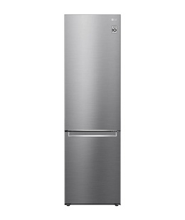  LG | Refrigerator | GBB72PZVCN1 | Energy efficiency class C | Free standing | Combi | Height 203 cm | Fridge net capacity 277 L | Freezer net capacity 107 L | Display | 35 dB | Stainless steel  Hover