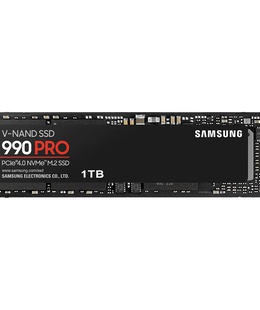  Samsung | 990 PRO | 1000 GB | SSD form factor M.2 2280 | Solid-state drive interface PCIe Gen4x4 | Read speed 7450 MB/s | Write speed 6900 MB/s  Hover