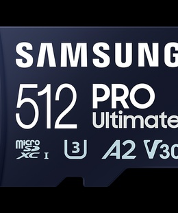 Samsung | MicroSD Card | PRO Ultimate | 512 GB | microSDXC Memory Card | Flash memory class U3  Hover