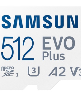  Samsung | microSD Card | EVO Plus | 512 GB | microSDXC | Flash memory class 10  Hover