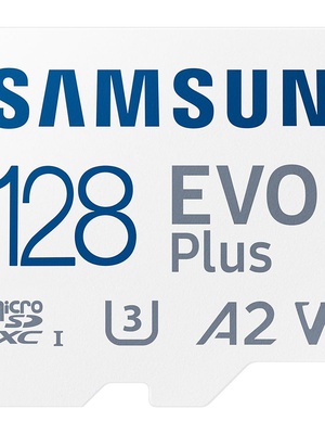 Samsung | MicroSD Card | EVO Plus | 128 GB | microSDXC Memory Card | Flash memory class U3  Hover
