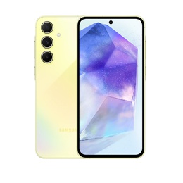 Telefons Samsung | Galaxy | A55 A556 | Lemon | 6.6  | Super AMOLED | 1080 x 2340 pixels | Exynos | Internal RAM 8 GB | 128 GB | Dual SIM | 4G | 5G | Main camera resolution 50+12+5 MP | Secondary camera resolution 32 MP | Android | 14