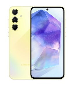 Telefons Samsung | Galaxy | A55 A556 | Lemon | 6.6  | Super AMOLED | 1080 x 2340 pixels | Exynos | Internal RAM 8 GB | 128 GB | Dual SIM | 4G | 5G | Main camera resolution 50+12+5 MP | Secondary camera resolution 32 MP | Android | 14  Hover