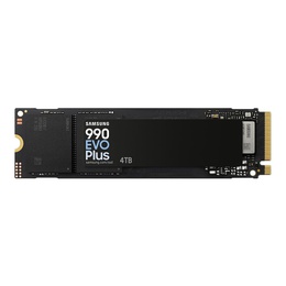  Samsung 990 EVO Plus | 4000 GB | SSD form factor M.2 2280 | Solid-state drive interface PCIe 4.0 x4/5.0 x2 NVMe 2.0 | Read speed 7250 MB/s | Write speed 6300 MB/s
