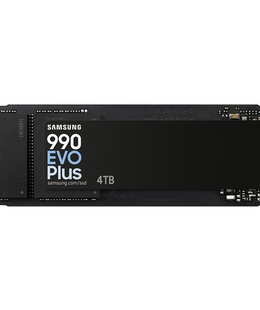 Samsung 990 EVO Plus | 4000 GB | SSD form factor M.2 2280 | Solid-state drive interface PCIe 4.0 x4/5.0 x2 NVMe 2.0 | Read speed 7250 MB/s | Write speed 6300 MB/s  Hover