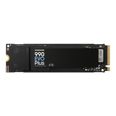 Samsung 990 EVO Plus | 4000 GB | SSD form factor M.2 2280 | Solid-state drive interface PCIe 4.0 x4/5.0 x2 NVMe 2.0 | Read speed 7250 MB/s | Write speed 6300 MB/s