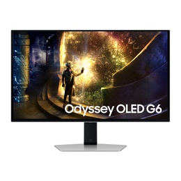 Monitors Samsung LS27DG610SUXEN | 27  | OLED | QHD | 16:9 | 240 Hz | 0.03 ms | 2560 x 1440 pixels | 250 cd/m² | HDMI ports quantity 2 | Silver