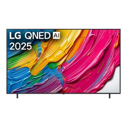 Televizors LG QNED AI 4K TV | 86QNED80A3A | 86 | Smart TV | webOS 25 | UHD | Black