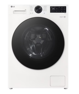 Veļas mazgājamā  mašīna LG Washing machine | F2X50S9TWB | Energy efficiency class A | Front loading | Washing capacity 9 kg | 1200 RPM | Depth 48 cm | Width 60 cm | Display | LED | Steam function | Direct drive | Wi-Fi | White  Hover