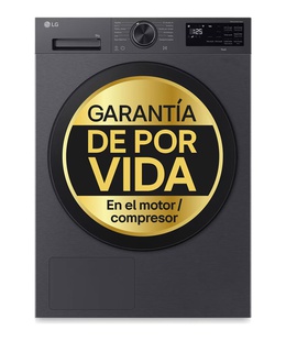 Veļas mazgājamā  mašīna LG Dryer Machine | RHX5009TBB | Energy efficiency class B | Front loading | 9 kg | Heat pump | LED | Depth 66 cm | Wi-Fi | Matte black  Hover