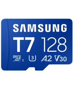  Samsung MicroSD card | T7 | 128 GB | microSDXC | Flash memory class U3  Hover