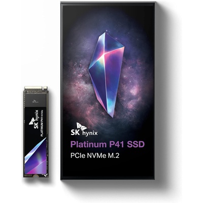  SK Hynix Platinum P41 SSD | 1000 GB | Solid-state drive interface PCIe Gen4x4 | Read speed 7000 MB/s | Write speed 6500 MB/s