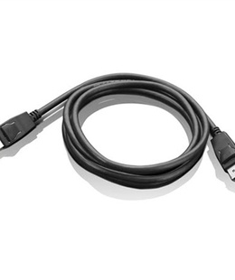 Lenovo | Black | DisplayPort | DisplayPort | DP to DP | 1.8 m  Hover