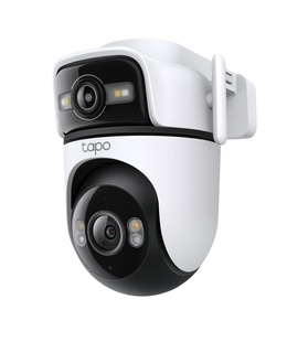  TP-LINK | Dual Lens Security Wi-Fi Camera | Tapo C545D | Dome | 3 MP | 6mm | IP66 | H.264 | MicroSD  Hover