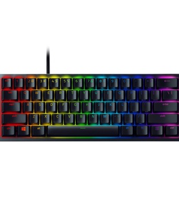 Tastatūra Razer | Huntsman Mini | Black | Gaming keyboard | Wired | RGB LED light | US | Linear Optical RED  Hover