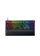 Tastatūra Razer | Huntsman V2 Optical Gaming Keyboard | Gaming keyboard | Wired | RGB LED light | NORD | Black | Numeric keypad | Clicky Purple Switch
