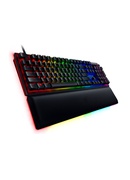 Tastatūra Razer | Huntsman V2 Optical Gaming Keyboard | Gaming keyboard | Wired | RGB LED light | NORD | Black | Numeric keypad | Clicky Purple Switch Hover