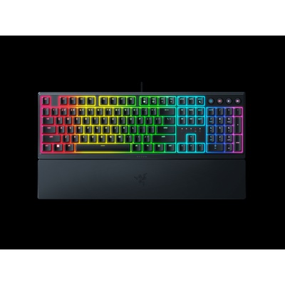 Tastatūra Razer | Ornata V3 | Gaming Keyboard | Wired | RGB LED light | US | Black | Mecha-Membrane