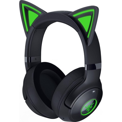 Austiņas Razer Headset | Kraken Kitty V2 BT | Bluetooth | Over-ear | Microphone | Noise canceling | Wireless | Black