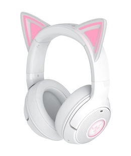 Austiņas Razer Headset | Kraken Kitty V2 BT | Bluetooth | Over-ear | Microphone | Noise canceling | Wireless | White  Hover
