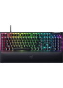 Tastatūra Razer | BlackWidow V4 | Mechanical Gaming keyboard | Wired | RGB LED light | US | Black | Yellow Switches