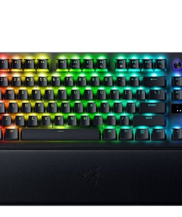 Tastatūra Razer | Huntsman V3 Pro Tenkeyless | Gaming Keyboard | Wired | US | Black | Analog Optical  Hover