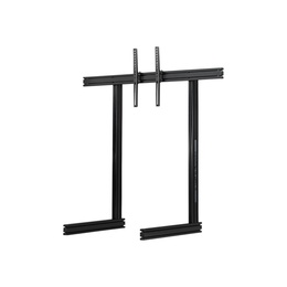  Next Level Racing Floor stand | ELITE Free Standing Single Monitor Stand | Vertical adjustment | 65  | Black