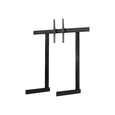  Next Level Racing Floor stand | ELITE Free Standing Single Monitor Stand | Vertical adjustment | 65  | Black