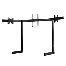  Next Level Racing Floor stand | ELITE Free Standing Triple Monitor Stand | Fully adjustable and customizable | 21-43  | Black