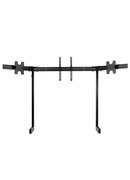  Next Level Racing Floor stand | ELITE Free Standing Triple Monitor Stand | Fully adjustable and customizable | 21-43  | Black Hover