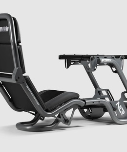 Next Level Racing | Steel | Racing Simulator Cockpit | F-GT Pro Formula and GT Grey Edition | Grey  Hover