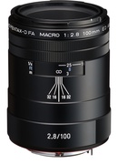  HD Pentax D-FA 100mm f/2.8 Macro ED AW lens, black
