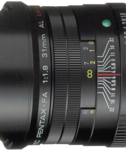  smc Pentax FA 31mm f/1.8 AL Limited objektīvs, melns  Hover