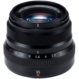  Fujifilm Fujinon XF 35mm f/2 R WR, melns