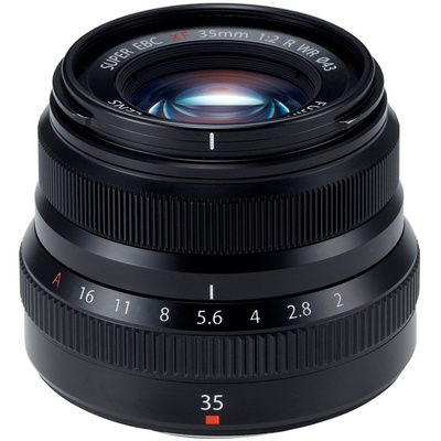  Fujifilm Fujinon XF 35mm f/2 R WR, melns