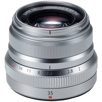  Fujifilm Fujinon XF 35mm f/2 R WR, sudrabots