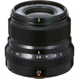  Fujifilm Fujinon XF 23mm f/2.0 R WR objektīvs, melns