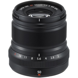  Fujifilm Fujinon XF 50mm f/2 R WR objektīvs, melns