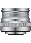  Fujifilm XF 16mm f/2.8 R WR objektīvs, sudrabots Hover