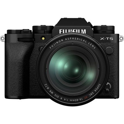  Fujifilm X-T5 + 16-80mm, black