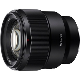  Sony FE 85mm f/1.8 objektīvs