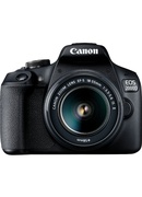  Canon EOS 2000D + 18-55mm IS II Kit, melns