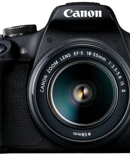  Canon EOS 2000D + 18-55mm IS II Kit, melns  Hover