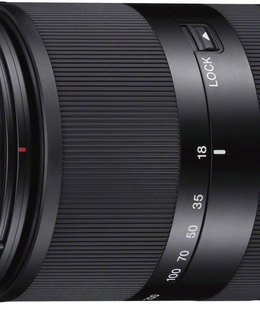  Sony E 18-200mm f/3.5-6.3 OSS objektīvs, melns  Hover