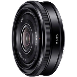  Sony E 20mm f/2.8 objektīvs