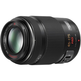  Panasonic Lumix G X Vario PZ 45-175mm f/4.0-5.6 ASPH POWER O.I.S, melns