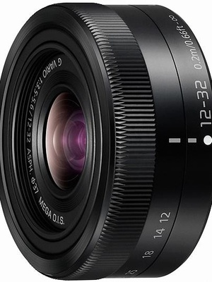  Panasonic Lumix G Vario 12-32mm f/3.5-5.6 ASPH./MEGA O.I.S., black  Hover