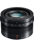  Panasonic Leica DG Summilux 15mm f/1.7 ASPH, melns
