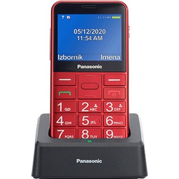 Telefons Panasonic KX-TU155EXRN, red